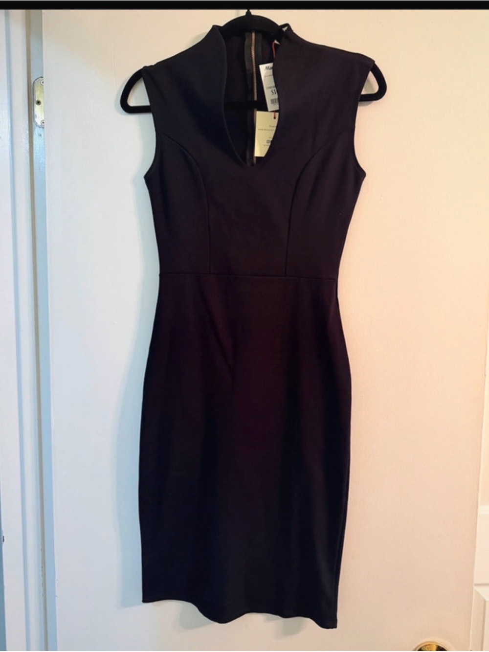 Rolla Coster Black Midi Sheath Dress